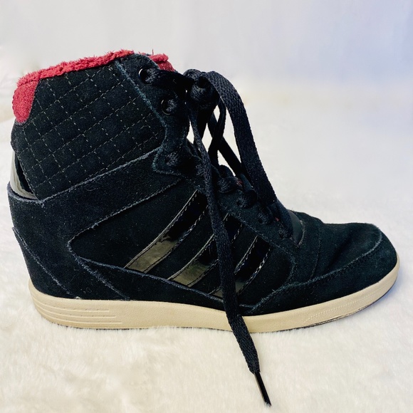 adidas Shoes - Adidas Neo Super Wedge High-top Sneakers. Size 7.5